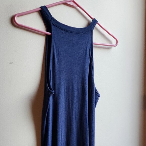 Michael Stars Royal Blue Halter Tank Top One Size - Picture 9 of 13
